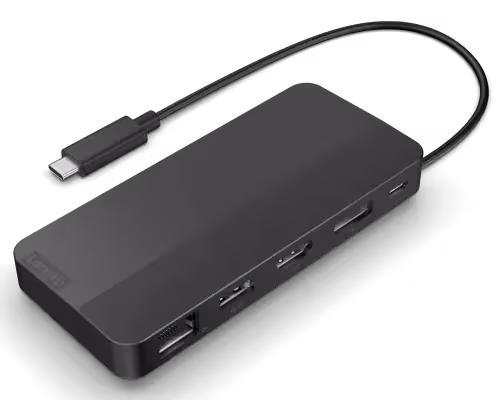 184 Lenovo Dual Display Dock IT Travel - Imagen 1