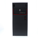 Gabinete XTech XTQ-100 Micro ATX Puerto USB 2.0 Audio/mic Fuente 600W Color Negro