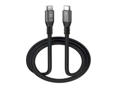 7 Klip Xtreme Cable Trenzado USB-C PowerGo 250 60W 1m - Imagen 1