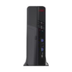 Gabinete Clio Slim S-605, Micro-ATX, Mini-ITX, con fuente 500W, 2 USB