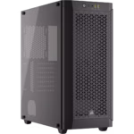 Gabinete ATX semitorre con vidrio templado 480T Airflow, negro