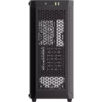 Gabinete ATX semitorre con vidrio templado 480T Airflow, negro - Imagen 2
