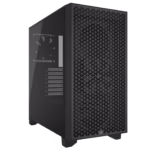 Gabinete Corsair 3000D AirFlow, Vidrio Templado 2*USB3.2 Aud/mic Black SinFuente