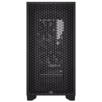 Gabinete Corsair 3000D AirFlow, Vidrio Templado 2*USB3.2 Aud/mic Black SinFuente - Imagen 2