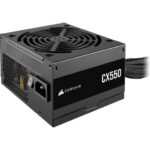 Fuente de Poder Corsair CX550, 550W, Certificación 80 PLUS Bronze, PFC Activo