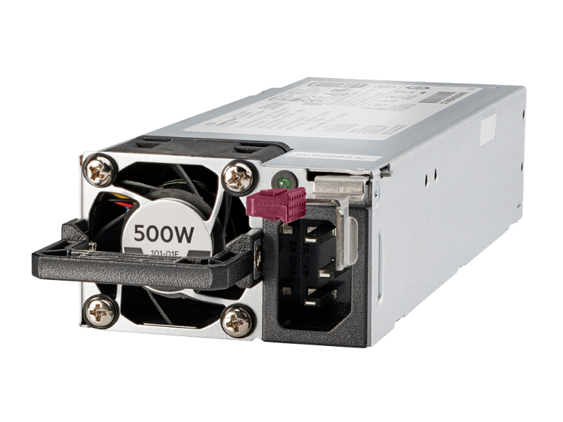 301 Fuente de alimentación HPE 500W Flex Slot Platinum Hot Plug - Imagen 1