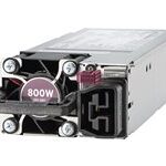 Fuente de alimentación HPE 800W Flex Slot Platinum Hot Plug con bajo contenido de halógenos